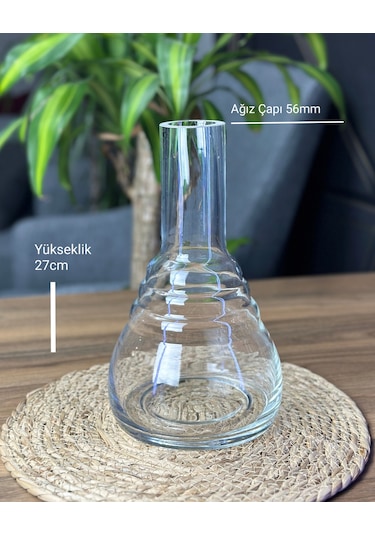 Wow Legend E22 Model Nargile Cam Şişesi