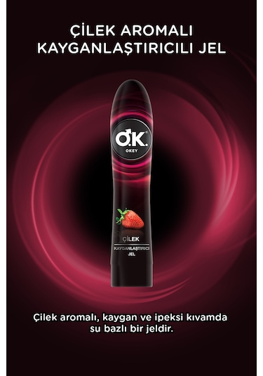 Okey Klasik 40'lı Prezervatif&Okey Çilek Kayganlaştırıcı Jel100ml