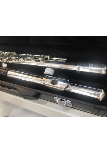 Köhner S-215 Gümüş Yan Flüt Seti-Kutulu Ful Set