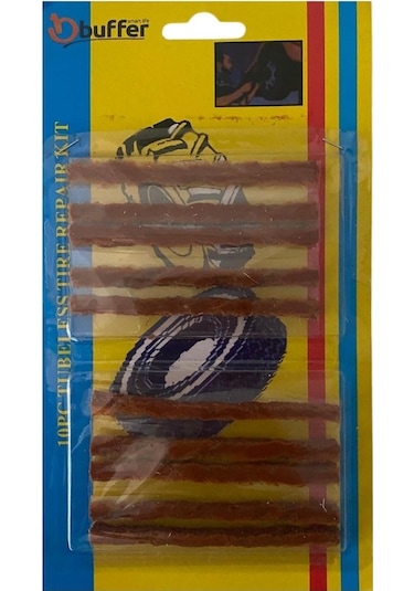 10 Adet Lastik Onarım İçin Lastik Tamir Fitili Yedek Lastik Fitili 4741