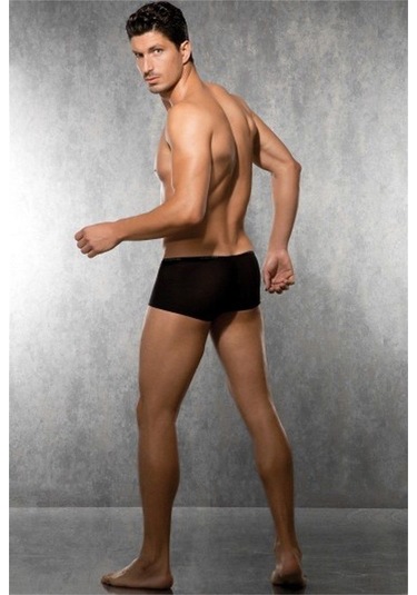 Doreanse Erkek Siyah Kısa Boxer 1590 Ten