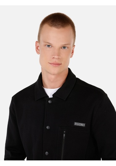 Colins Siyah Erkek Ceket Cl1071023 Q1.v1 Blk Siyah