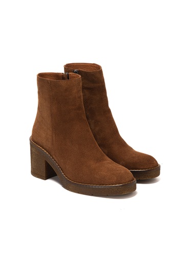 Nero Bot Kadın 25k11533xs Vergelio Suede Nero