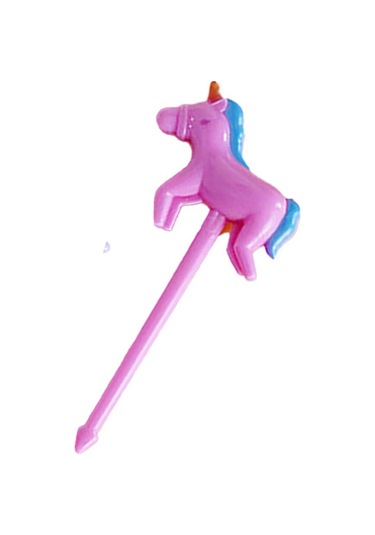 6 Adet Mini Karikatür Yemek Meyve Çatal Seti Çocuklar İçin Tatlı Çatalı Dekor Parti Malzemesi Çok Renkli