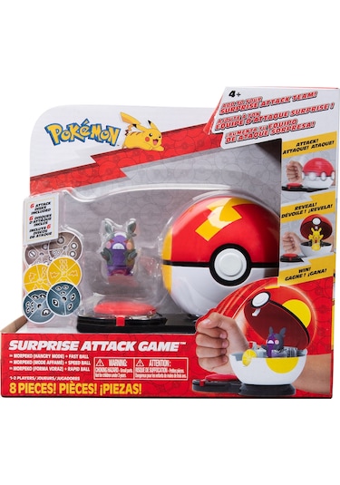 Pokemon Sürpriz Atak Oyun Seti - Morpeko + Fast Ball