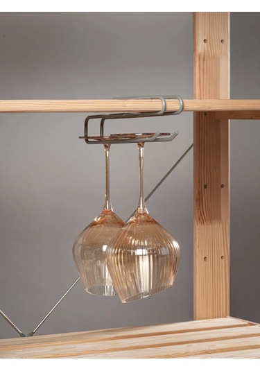 İlwi Mutfak İçin Asılı Bardak Tutucu 430654595 Gri