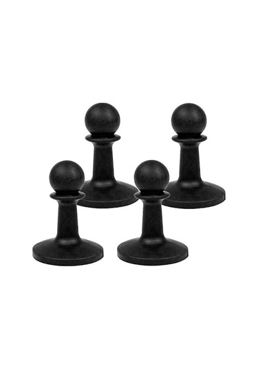 Kamp Çadırı Yıldırım Korumalı Tpr Başlık Seti - 4'lü Siyah Siyah Siyah