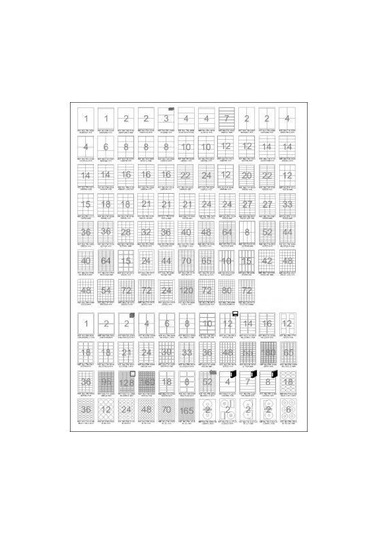 Tanex Tw-2121 Etiket 70 x 38Mm