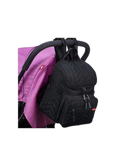 Wangxi Anneler İçin Büyük Kapasiteli Kırmızı Sırt Çantası Temel Gereksinimleri Taşıma Seyahat Ve Puset Kullanımı İçin Mükemmel Kirmizi