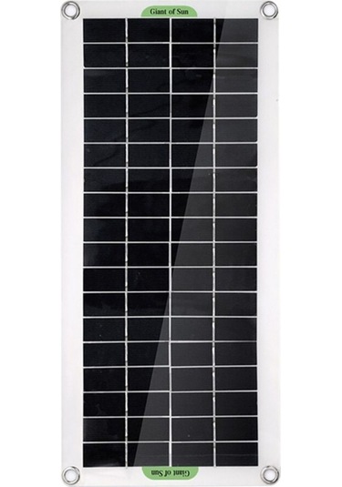 Pazly 30w Polikristal Güneş Paneli - Kamp, Araba, Seyahat, Açık Hava Ve Acil Durum Güç Aksesuarı