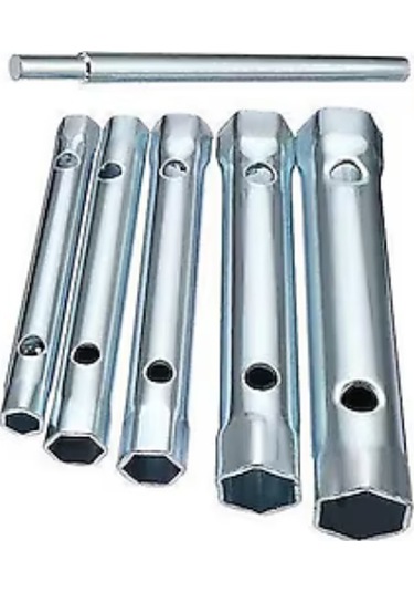 Nalburkent Stilson Kovan Anahtarı Seti 6 Parça 8-17mm İki Ağızlı El Tutamaklı