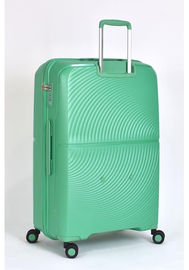 Benetton Büyük Boy %100 Polipropilen Valiz Yeşil Bnt2000 Yeşil