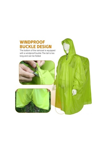 Ebitda Hafif Su Geçirmez Sırt Çantası Kapağı - Kamp İçin Mavi Mavi