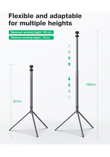 Blitzwolf Bw-vf3 360 10kg Alüminyum Alaşımlı Projeksiyon Tripod