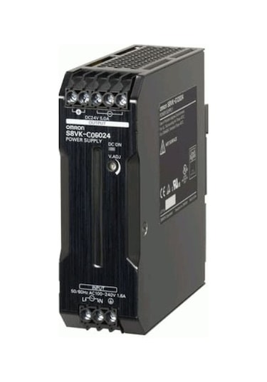 Omron 24V DC 2.5A S8VK-C06024 Ray Tipi Güç Kaynağı