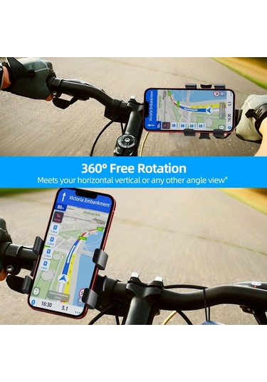 Açık Havada Bisiklete Binme Basit Kurulum Cep Telefonu Tutucu 001