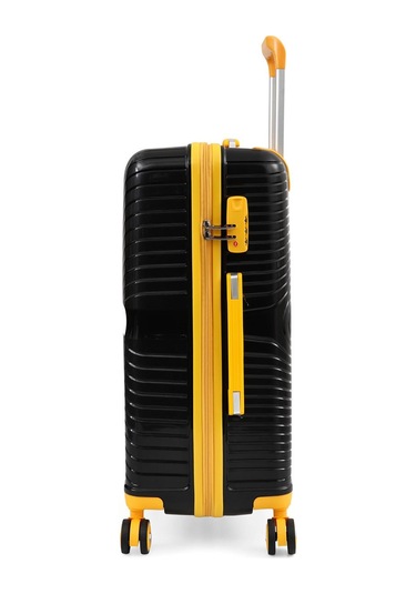 Ççs 5239 Polipropilen Orta Boy Valiz Siyah-sarı Siyah - Sarı