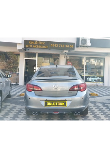 OtoÇizgi Opel Astra J Spoiler - Spoyler Piano Black-Parlak Siyah OtoÇizgi