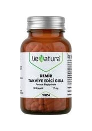Venatura Demir Bisglisinat ve Vitamin C90 Kapsül