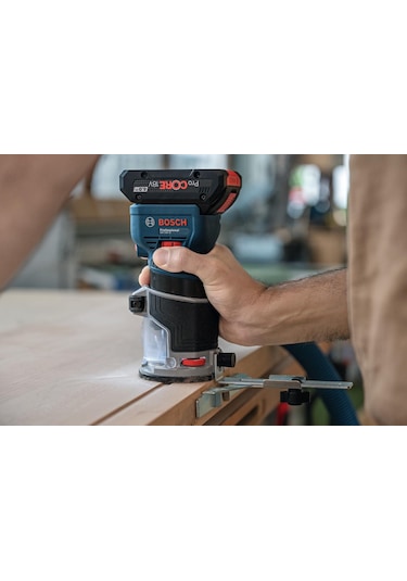 Bosch GKF 18V-8 + TE 600 Akülü Dik Freze L- Boxx Solo - 06016C2003