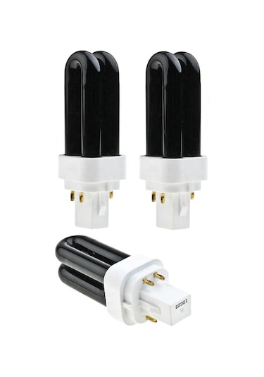 Ruicoo Dynatrap Dt1050/1100/1250 İçin 3'lü Uv Sinek Öldürücü Ampul Seti - 7w