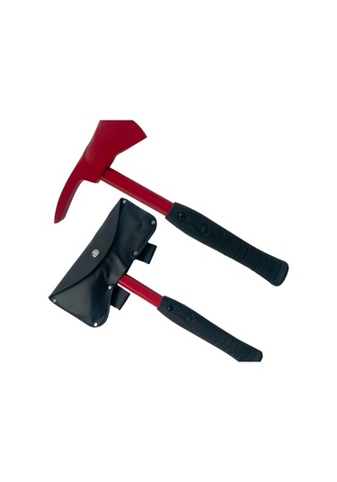 İtfaiyeci Tipi Yangın Baltası-özel Taşıma Kılıfı Mevcut-fire Axe
