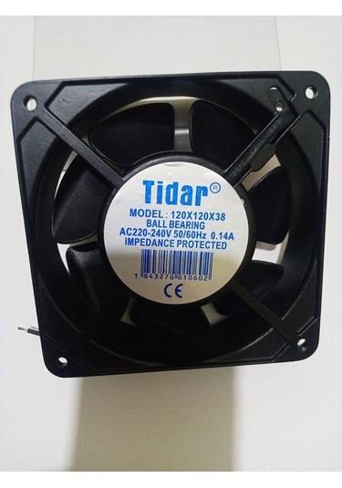 Tidar12x12x38 Ball Bearing Rulmanlı Fan