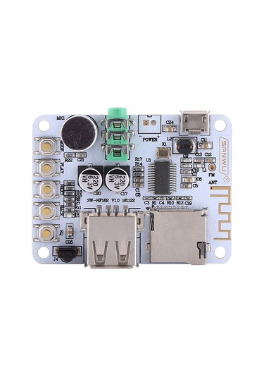 Walfront Kablosuz Bluetooth Ses Alıcısı Kurulu Modülü Usb İle