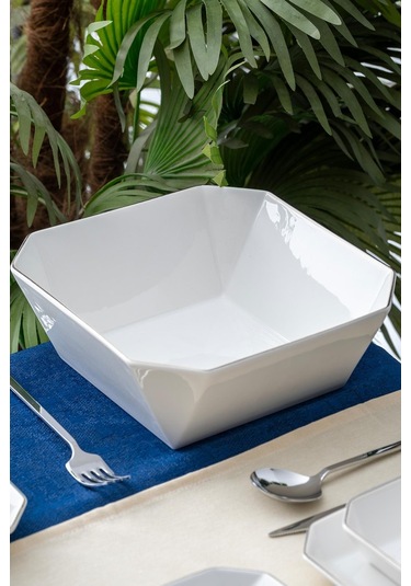 Lexi 6 Kişilik 29 Parça Silver Porselen Yemek Takımı