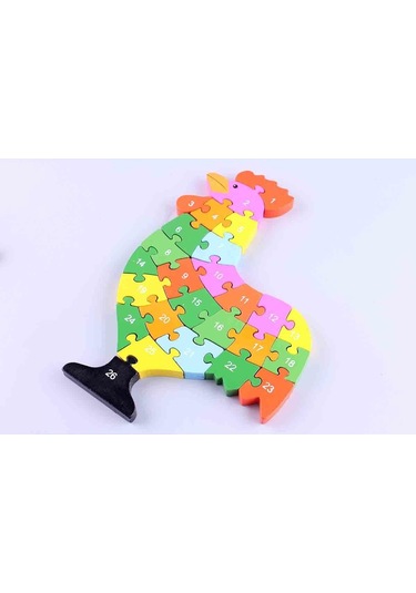 Ahşap Lego Bulmaca / Horoz