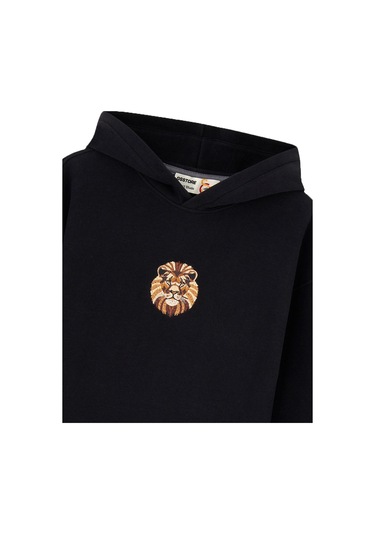 Gsstore X Reflect Studio Aslan Çocuk Hoodie C242400 Siyah