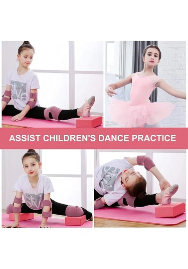 1 Adet Yoga Yapı Taşları Küpleri Pilates Tuğla Takviye Paspaslar Çok Renkli