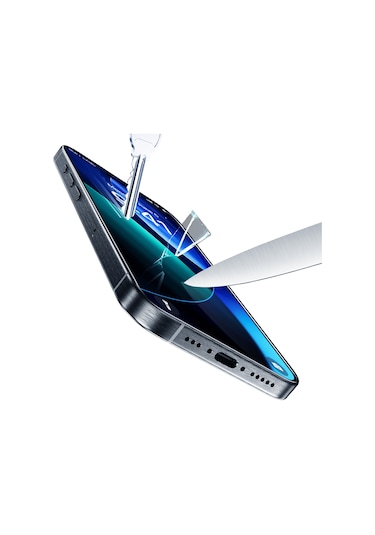 Buff Apple Uyumlu   iPhone 17 Pro Max/16 Pro Max 5d Glass Easyfit 2 Adet Ekran Koruyucu