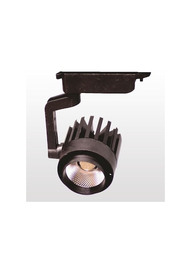 Erk3724 Erkled 30 Watt Siyah Kasa Tırtıklı Ray Spot Gün Işığı