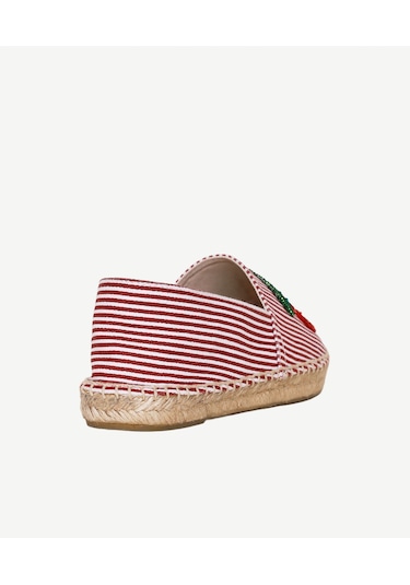 Yargıcı Boncuk İşlemeli Espadril 26ykay4032x 016 Bordo