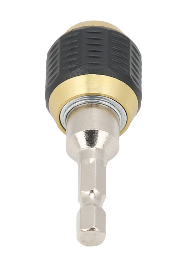 Wezone 60mm Karbür Materyal Elektrik Matkap Uç Değiştirici, 1/4 İnç Bağlantı, Hızlı Takma-kaldırma, Tek El İşlem, Otomatik Kilitleme