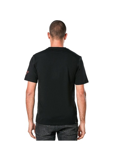 Alpinestars Linear Wormark 2.0 Csf Tişört Siyah Beyaz Kırmızı