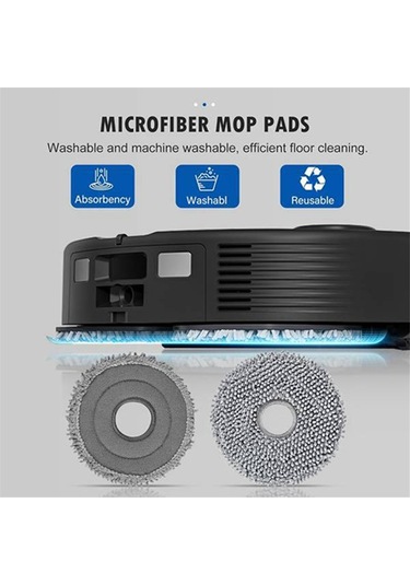 Roborock Q Revo Maxv/q Revo S/q Revo Pro Yedek Parçaları İçin 1 Set Ana Yan Fırça Toz Torbası Hepa Filtre Paspas Bezleri