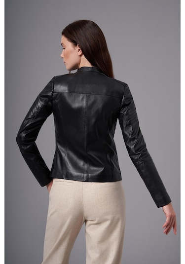 Raffaella Siyah Deri Mont 211582 001