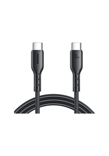 Joyroom Sa26-cc3 Flaş Şarj Serisi 60w Usb-c / Type-c - Usb-c / Type-c Hızlı Şarj Veri Kablosu, Kablo Uzunluğu: 1m