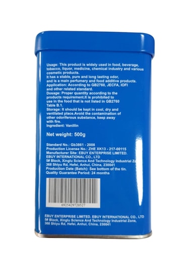 Polar Deer Vanilin Vanilin 500 Gr Gıda Katkı Maddesi