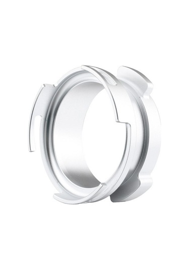 Metabagua 58 Mm Alüminyum Alaşımlı Döner Toka Toz Halkası Döner Toz Alma Halkası Kahve Tozu Alma Halkası Rrqnpn Gümüş