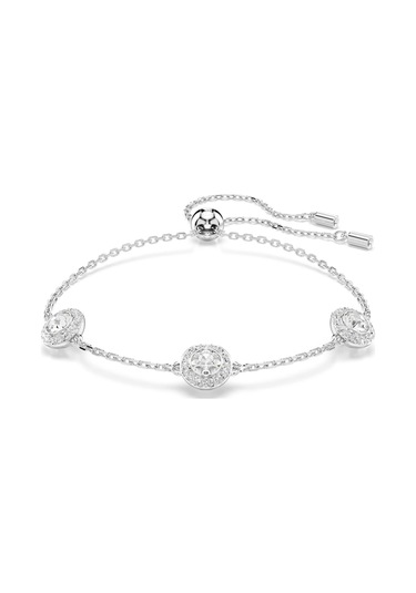 5732272 Swarovski Bilezik Una:bracelet Double Sıde Cre/rhs M Metalik