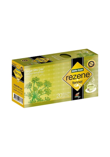 Shiffa Home Rezene Doğal Bitki Süzen Poşet Çay 20 x 2 G