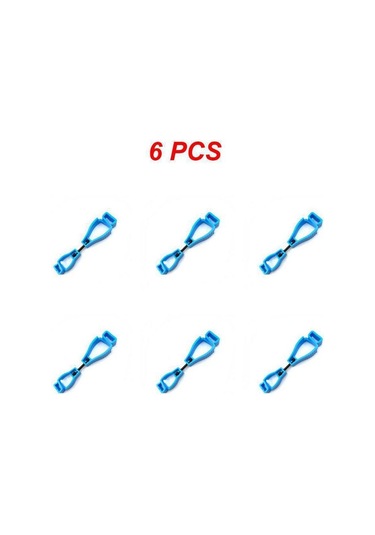 Gökyüzü Mavi 6 Adet-2/4/6 Adet Koruma Emek Çalışma Kelepçesi Kapmak Yakalayıcı Güvenli Araçları Eldiven Klip Ev Gereçleri 47148615