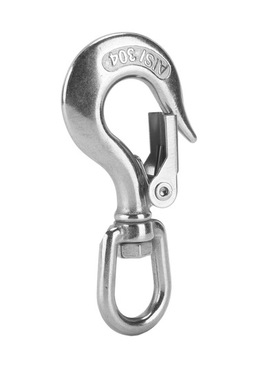 Tenfowee 304 Paslanmaz Çelik 360 Derece Döner Yük Kanca, 150kg Yük Kapasitesi, Mühendislik Vinçleri İçin Dayanıklı Güvenli Asma Aracı