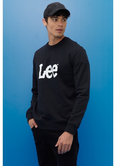 Lee Erkek Sweat L80XTJ01 001 SİYAH Siyah