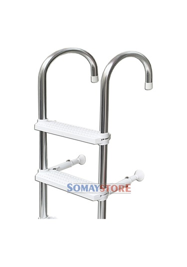 Tekne Katlanir Merdiven 4 Basamak Alüminyum 105CM