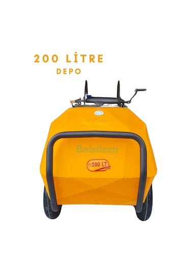 Kaan T200B 4T 7HP Arabalı Benzinli İlaçlama Makinesi