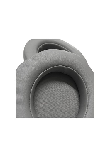 Youmex Razer Kraken 7.1 V2 Uyumlu Gri Protein Deri Hafıza Köpük Değiştirme Kulaklık Örtüsü Gri